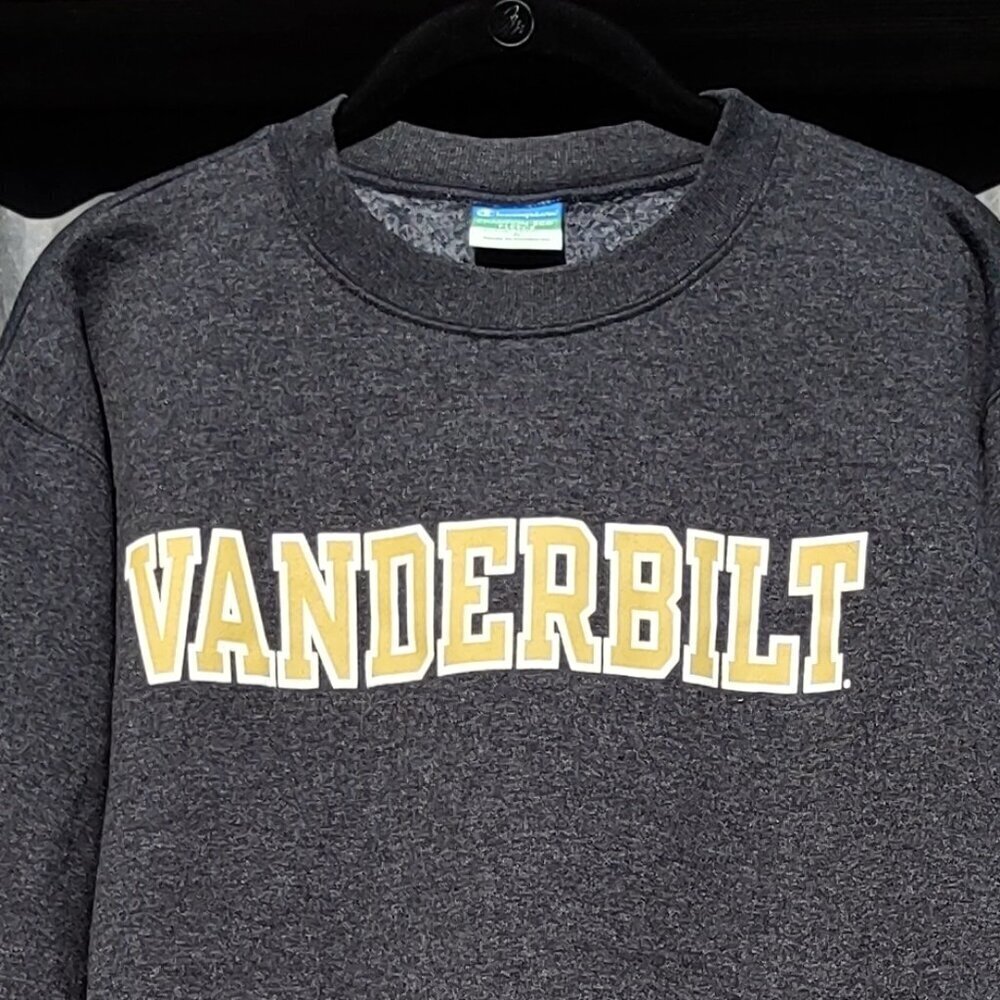VANDERBILT Crewneck Sweatshirt by Champion Small Collegiate Old Money Heritage - Picture 2 of 7
